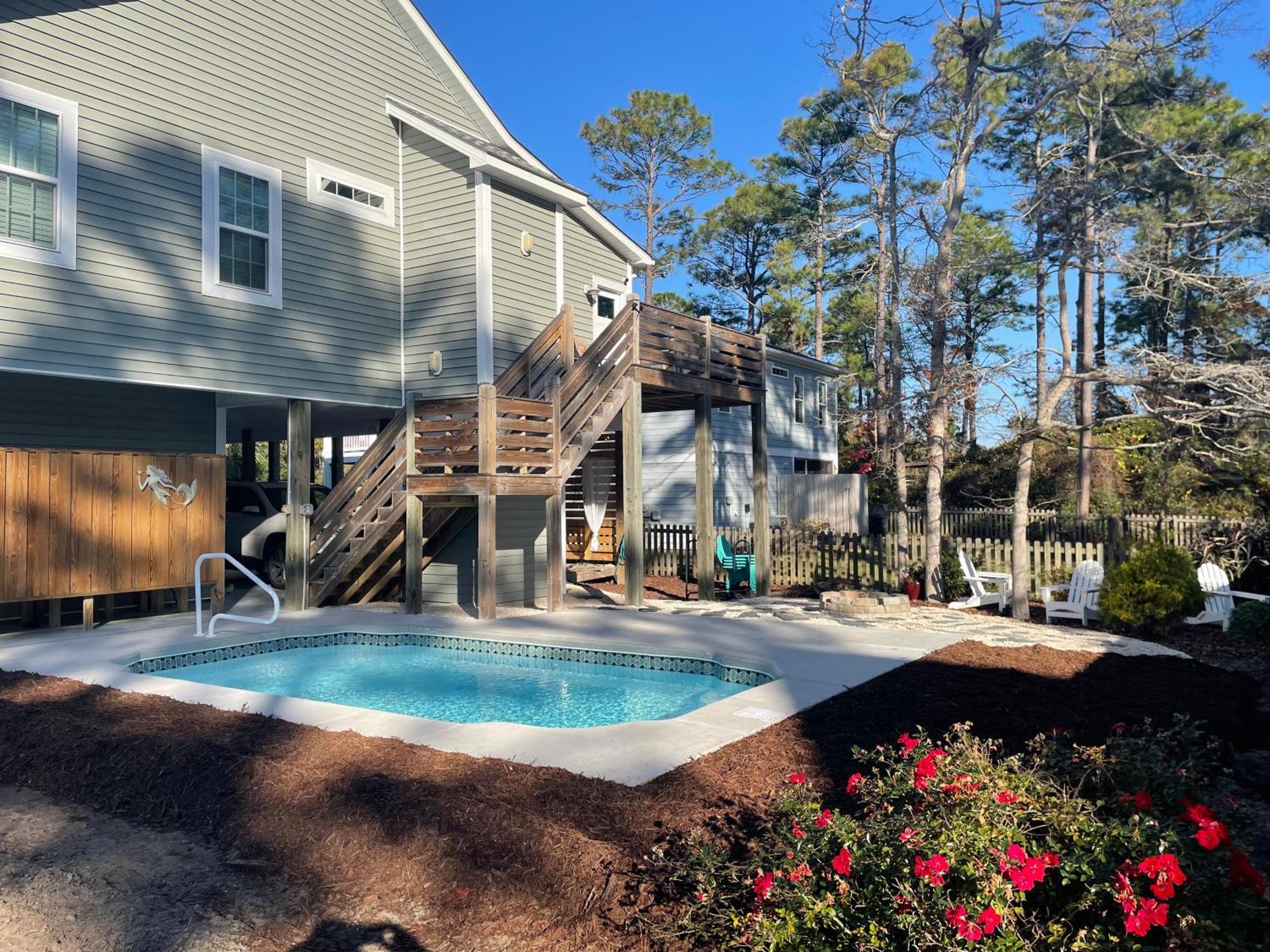 Belle Mer New Swimming Pool Elevator Great For Kids Oak Island Bagian luar foto